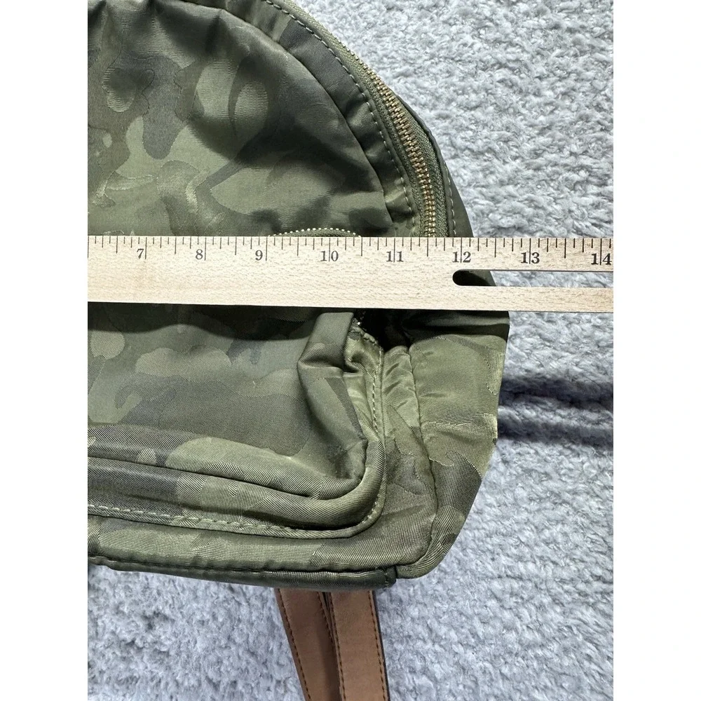 Tommy Hilfiger Women's Petite Backpack  Green Camo Green‎ Multiple Pockets